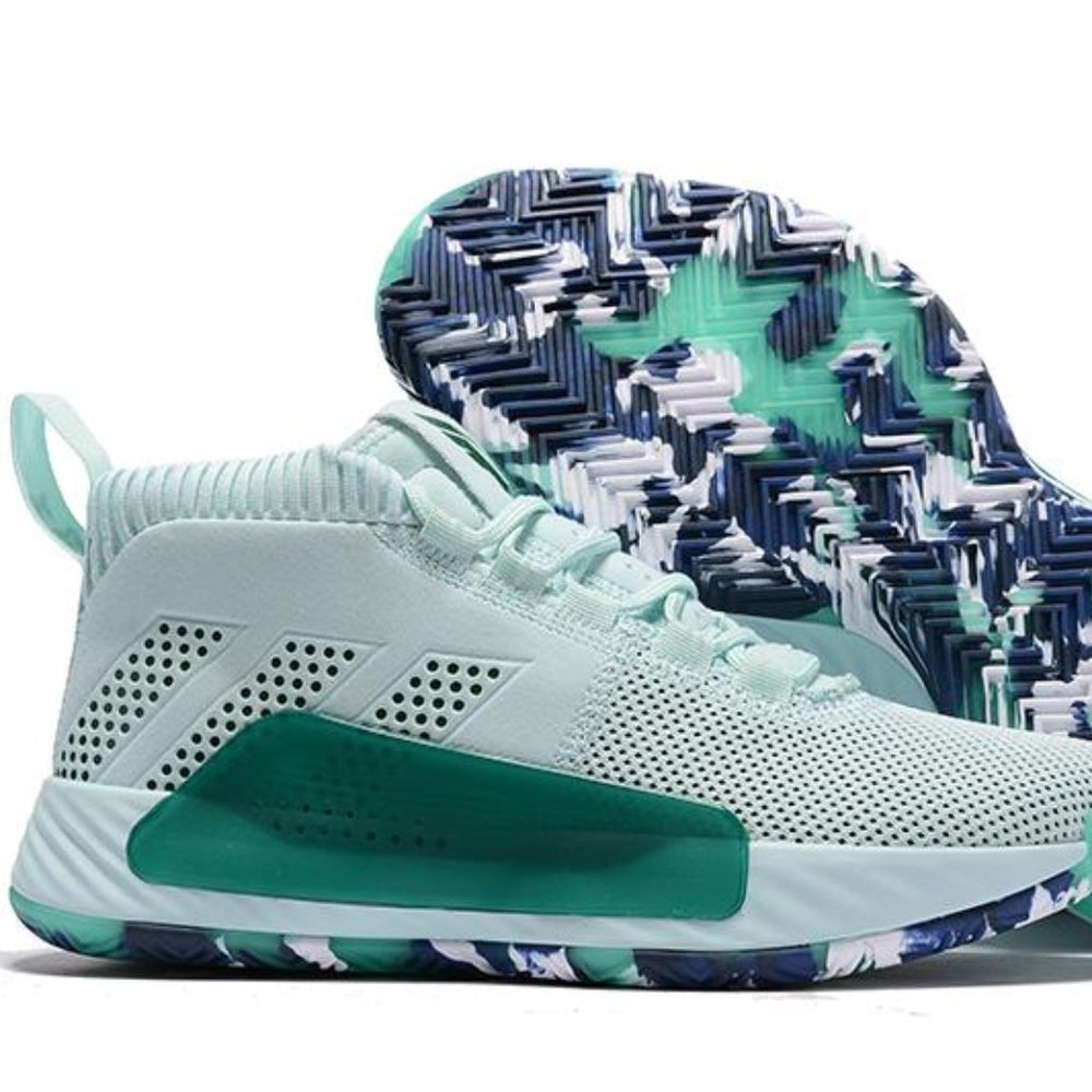 adidas Dame 5 Clear Mint Legend Marine